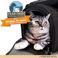 Prefer Pets diseño de huellas de privacidad Pet Carrier - BESTMASCOTA.COM