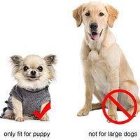 Botas antideslizantes para perros, envío desde Estados Unidos, zapatos calientes para el invierno, antideslizantes, protectores de patas, set de 4 piezas con un anillo de pelo - BESTMASCOTA.COM