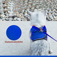 Arnés ajustable para mascotas, gato, gato, gato, gatito, arnés para caminar, chaleco de malla suave con tiras reflectantes, arnés para perros y gatos pequeños - BESTMASCOTA.COM