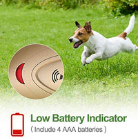 Dispositivo antiladridos MODUS, ultrasónico para perros y 2 en 1 para entrenamiento de perros con correa de muñeca antiestática LED indican caminar un perro al aire libre - BESTMASCOTA.COM