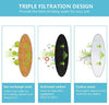 MUDEELA 6 filtros compatibles con filtro de fuente de flores Catit y diseño Catit Senses Fuente – Filtro de suavizante de agua de triple acción de repuesto compatible con filtro de fuente de agua Catit (5.5") - BESTMASCOTA.COM