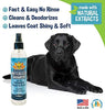 Champú para perros sin agua | Champú seco natural para perros o gatos no requiere enjuague | 100% no tóxico con extracto natural | Tratamiento aprobado por veterinarios - Fabricado en Estados Unidos - 1 botella de 8.1 fl oz - BESTMASCOTA.COM