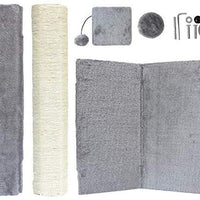 Downtown Pet Supply - Árbol y ejercitador interactivo de lujo para gatos rascadores y postes de sisal para gatito, juguetes interactivos para gatos (regular, premium, gigante, alto de 4 niveles de rasguño) - BESTMASCOTA.COM