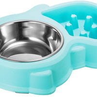 Ordermore Slow Feeder Bowl for Small Dogs & Cats - BESTMASCOTA.COM