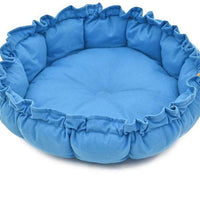 Grey Shark Bed for Small Cat Dog Cave Bed With  Removable Cushion,waterproof Bottom - BESTMASCOTA.COM