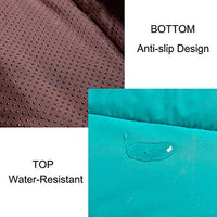 AMOFY Alfombrillas para mascotas, 43 pulgadas x 26 pulgadas, excepcionalmente higiénicas, antideslizantes, resistentes al agua, cómodas y portátiles, lavables a máquina, para uso en interiores y exteriores, para perros y gatos, cuatro estaciones - BESTMASCOTA.COM