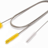 Cepillo de drenaje flexible de doble extremo para manguera de acero inoxidable - BESTMASCOTA.COM