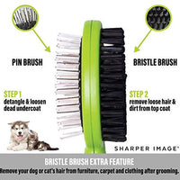 Sharper Image - Cepillo de pelo largo y corto para mascotas - BESTMASCOTA.COM