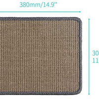 LsaiFater - Alfombra rascadora para gatos, sisal natural, protege alfombras y sofás - BESTMASCOTA.COM
