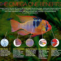 Omega One Super Color Cíclidos Pellets Pequeño hundimiento - BESTMASCOTA.COM