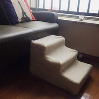 YOFIT Doggy Steps - Non-Slip 3 Steps Pet Stairs,Holds Up to 70 lbs - BESTMASCOTA.COM