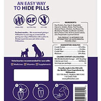 PillStashios – Pill Treat Pockets for Dogs, Easy Pill-Masker for Liquid, Powder and Capsule Medicine, Grain-Free, Gluten Free, Soy Free Pill Pouch - BESTMASCOTA.COM