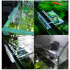 Bornfeel Aquarium Lid Clips 24 Pack Fish Tank Glass Clips 6mm 8mm Rimless Aquarium Cover Holder Clamps Clear Acrylic - BESTMASCOTA.COM