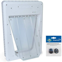 PetSafe Electronic SmartDoor - Puerta de perro y gato activada por collar - BESTMASCOTA.COM