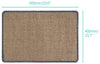 LsaiFater - Alfombra rascadora para gatos, sisal natural, protege alfombras y sofás - BESTMASCOTA.COM