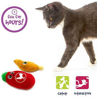 Pet Craft Supply Funny Enticing Crinkle Pouncing Cuddling Chasing Catnip & Silvervine Juguetes interactivos de alivio del aburrimiento para gatos - BESTMASCOTA.COM