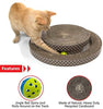 Kitty City XL Wide Premium Scratching Collection, Corrugate Cat Scratchers 2 Pieces, Cat Scratching Toy - BESTMASCOTA.COM
