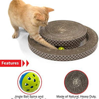 Kitty City XL Wide Premium Scratching Collection, Corrugate Cat Scratchers 2 Pieces, Cat Scratching Toy - BESTMASCOTA.COM