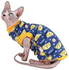 Sphynx - Camisetas de algodón para mascotas con cuello redondo, sin mangas, para gatos y perros pequeños - BESTMASCOTA.COM