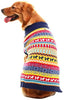 Mihachi – Sudadera para perro, ropa de abrigo de invierno con rayas coloridas para clima frío - BESTMASCOTA.COM