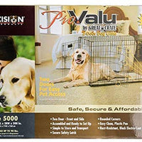 Petmate "ProValu" Wire Dog Crate, Two Doors, Precision Lock System, 6 Sizes - BESTMASCOTA.COM