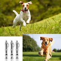 GETIEN Silbato de perro para detener ladridos con frecuencia ajustable, herramienta de entrenamiento para perros, 3 unidades con correa de cordón gratis - BESTMASCOTA.COM