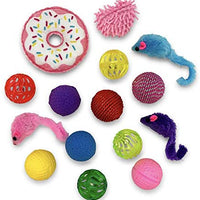 Juego de juguetes para gatos de Pet Craft Supply – Accesorios para gatos multicolor - BESTMASCOTA.COM