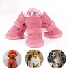 YILEGOU - Botas de nieve para perro, zapatos para cachorro, zapatos para pavimento caliente, con correas ajustables, suela antideslizante, protectores de patas para Teddy Chihuahua Poodle Cat rosa, paquete de 4 - BESTMASCOTA.COM