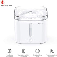 PETKIT Cat Water Fountain, 68oz/2L Automatic Pet Water Fountain Super Quiet Auto Power-Off Cat Water Dispenser, Dual Working Mode LED Indicator Light Dog Water Fountain Bowl, Reddot Design Winner - BESTMASCOTA.COM
