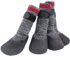 Calcetines con suela de goma para perros, botas con correas de velcro para perros, control de tracción, botas antideslizantes, impermeables - BESTMASCOTA.COM