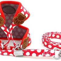 SMALLLEE_Lucky_Store - Conjunto de arnés de malla suave de nailon para mascotas, gatos - BESTMASCOTA.COM