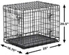 Jaula para perros Midwest Homes for Pets Ultima Pro, serie profesional, resistente, puerta doble extrafuerte, plegable, con panel divisor, bases para proteger el suelo, bandeja de plástico a prueba de fugas - BESTMASCOTA.COM