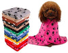 Lovely Pet Huellas de forro polar mantas para perros gatos animales - BESTMASCOTA.COM