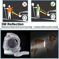 Anyifan Arnés para perro, chaleco de tracción para gato, arnés ajustable, cómodo, transpirable, chaleco reflectante de seguridad para mascotas, material Oxford - BESTMASCOTA.COM