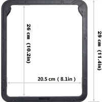 Hyindoor - Protector de puerta para puerta corredera para mascotas - BESTMASCOTA.COM