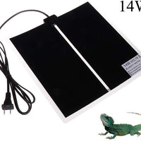 TESLUCK Almohadilla de calentamiento de reptiles, 14 W/ 20 W, impermeable, almohadilla de calor para reptiles, terrario bajo el tanque con control de temperatura, alfombrilla de calor ajustable de seguridad para tortuga, tortuga, serpientes, lagarto - BESTMASCOTA.COM