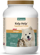 NaturVet – Kelp Help Supplement Powder - Plus Omegas – Supports Healthy Skin & Glossy Coat – Enhanced with Essential Vitamins, Minerals & Amino Acids – for Dogs & Cats - BESTMASCOTA.COM