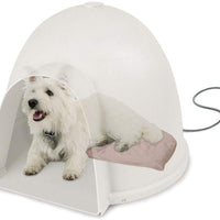 K&H Pet Products Lectro-Soft cama para perro estilo Igloo, pequeño, 11.5 pulgadas x 18 pulgadas, 20 vatios - BESTMASCOTA.COM