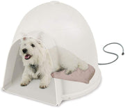 K&H Pet Products Lectro-Soft cama para perro estilo Igloo, pequeño, 11.5 pulgadas x 18 pulgadas, 20 vatios - BESTMASCOTA.COM