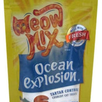 Meow Mix Océano explosión Cat Treats 2.1 oz. (Paquete de 8) - BESTMASCOTA.COM