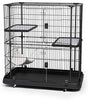 Prevue Pet Products Premium / Deluxe Cat Home, Negro - BESTMASCOTA.COM