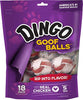 Dingo Goof Balls Rawhide Chews for Dogs, Made with Real Chicken Rawhide Treats - BESTMASCOTA.COM