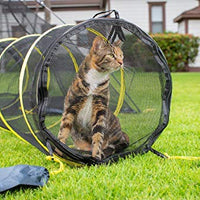 Outback Jack Outdoor Cat Enclosures For Indoor Cats [Portable Cat Tent, Cat Tunnel, and Playhouse] (Play Tents for Cats and Small Animals) - BESTMASCOTA.COM