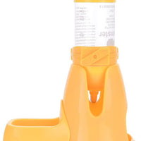lpet estación de hámster alimentador automático de agua Bebedero Botella dispensadora 80 ml Alimentos Tazón mascota contenedor para animales pequeños (Rosa) - BESTMASCOTA.COM