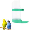 Yardwe 5pcs pájaros comedero beber agua clip con agua potable automática a prueba de aspersor de pájaros taza para loros Budgie Cockatiel Lovebirds (M) - BESTMASCOTA.COM