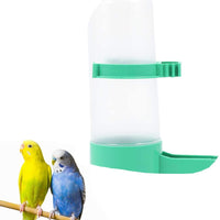 Yardwe 5pcs pájaros comedero beber agua clip con agua potable automática a prueba de aspersor de pájaros taza para loros Budgie Cockatiel Lovebirds (M) - BESTMASCOTA.COM