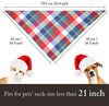 Bandanas de perro de 12 piezas, pañuelo triangular para perro, impresión reversible lavable, baberos para perro, juego de pañuelos, apto para mascotas pequeñas o medianas - BESTMASCOTA.COM