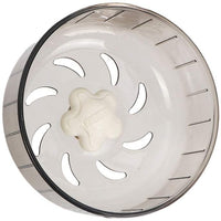 POPETPOP - Rueda de juguete para hámster para mascotas pequeñas, ratas, color gris - BESTMASCOTA.COM