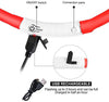 Collar LED para perro, recargable por USB, collar brillante para perro, cuello iluminado, mejora la seguridad y visibilidad de la mascota en la noche, 3 modos intermitentes, resistente al agua, collar iluminado para perros pequeños y medianos grandes - BESTMASCOTA.COM