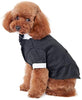 Kuoser - Camisa para perro, para cachorro o mascota, con corbata negra, ideal para bodas - BESTMASCOTA.COM